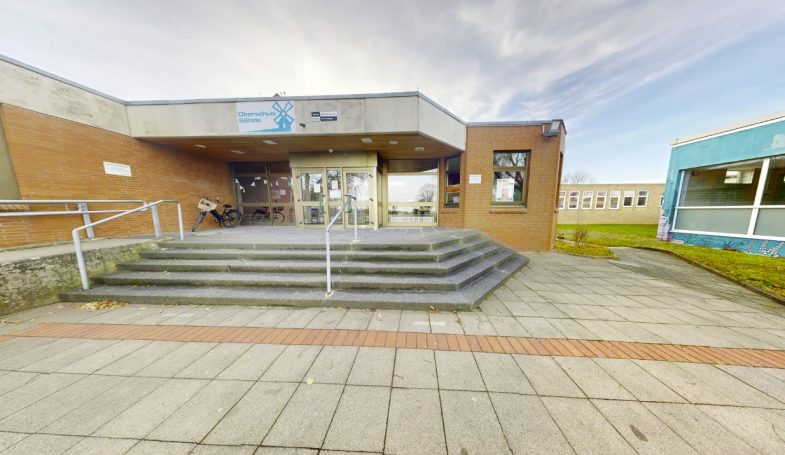 3D-Gebäudeaufnahme Oberschule Söhlde – Digitales Aufmaß für den Landkreis Hildesheim zur Sanierungsplanung.