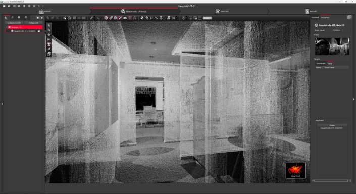 Blick in die Point Cloud