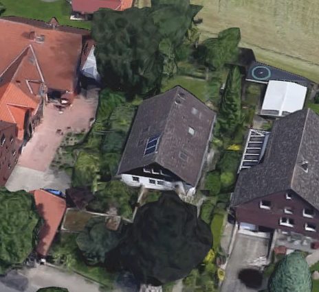 Luftbild der Immobilie