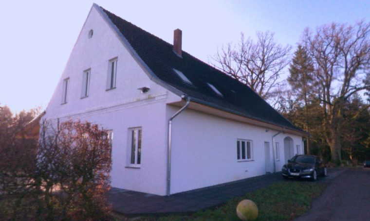 3D-Scan einer ehemaligen Dorfschule bei Verden – Digitale Bestandserfassung für Sanierungsprojekte in Bremen.