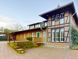 Bestandsvermessung eines Bauernhauses in Isernhagen mit Leica BLK360: 3D-Laserscan, Punktwolke, Grundrisse, Schnitte und Ansichten.