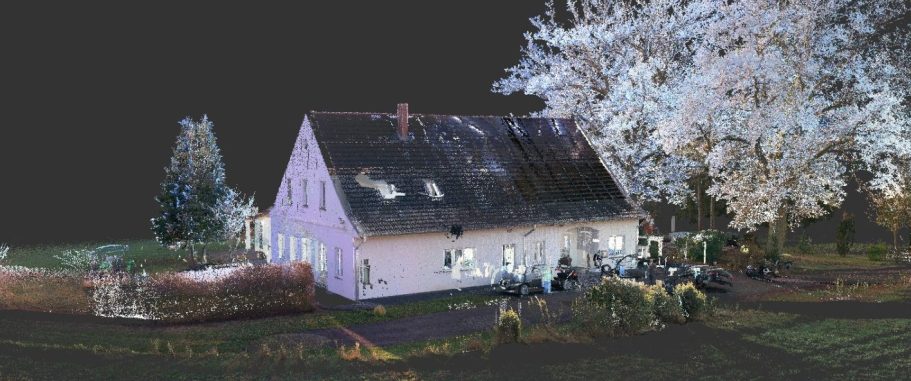 Ansicht der Punktwolke