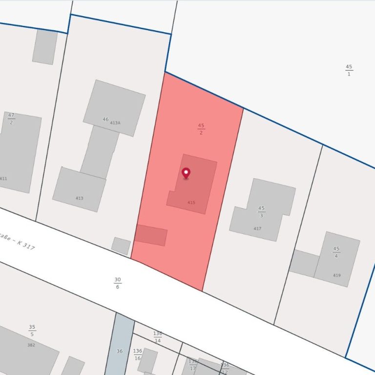 Lageplan der Immobilie