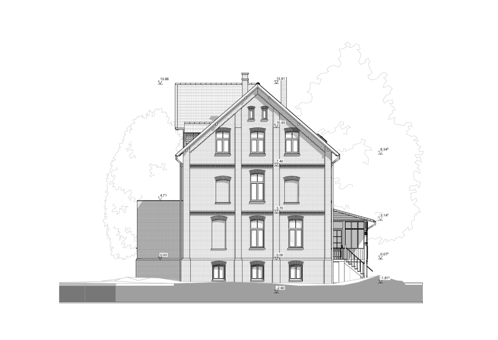 Digitale Vermessung Gutshof in Anderten